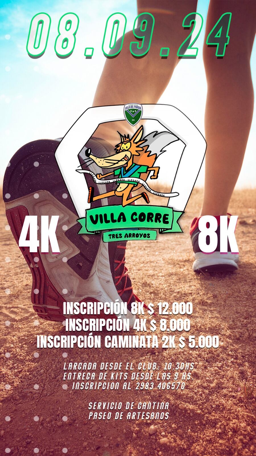 Este domingo "Villa Corre"