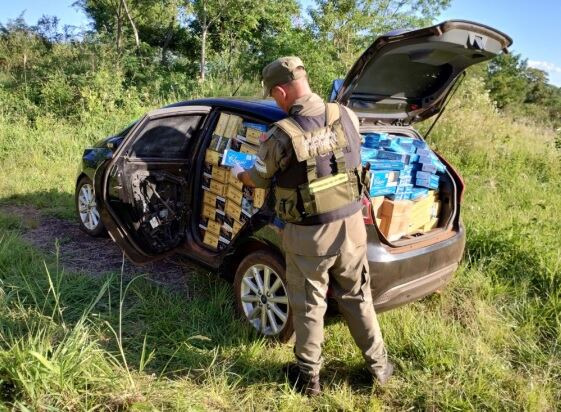 Incautan contrabando de cigarrillos en San Ignacio.