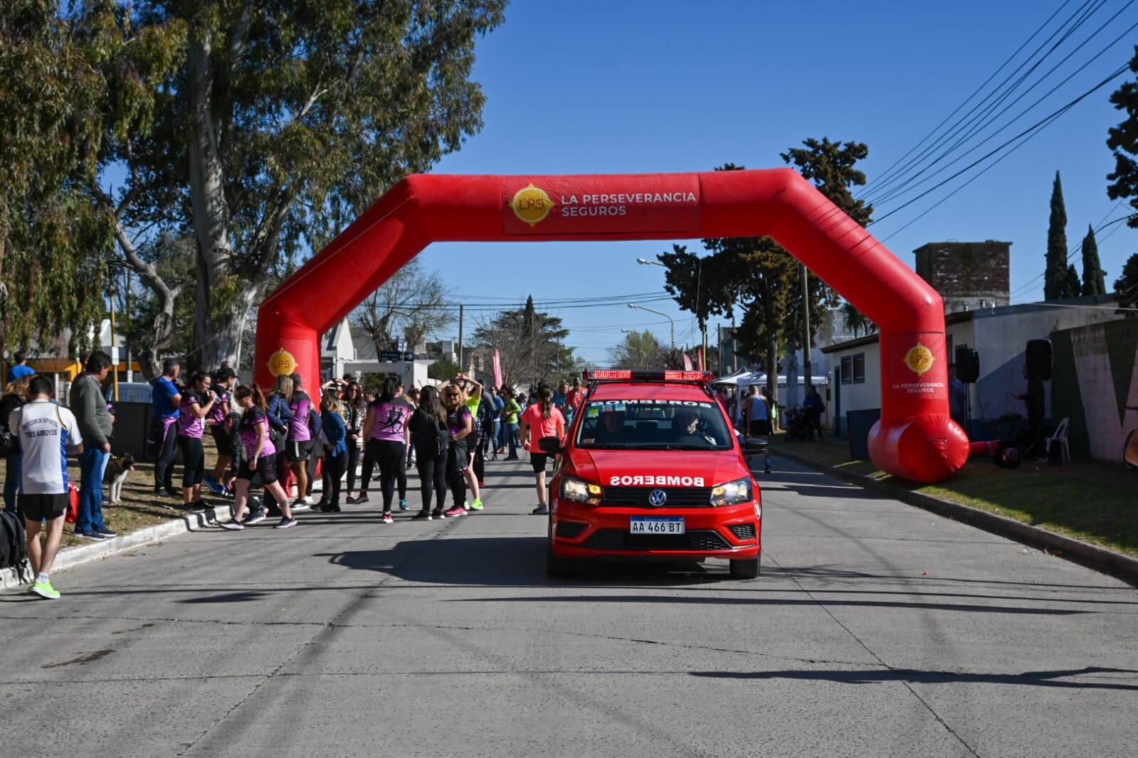 Resultados de la prueba atlética Villa Corre