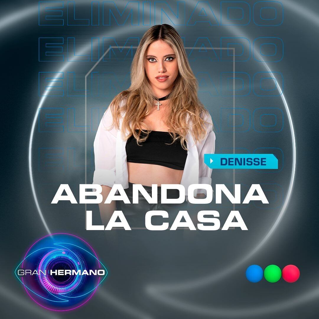 Denisse fue una de las eliminadas en la gala de doble eliminación de Gran Hermano 2024.