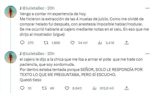 Fue a comprar un helado con su perro, pensaron que era sorda y nunca se imaginó lo que iba a pasar