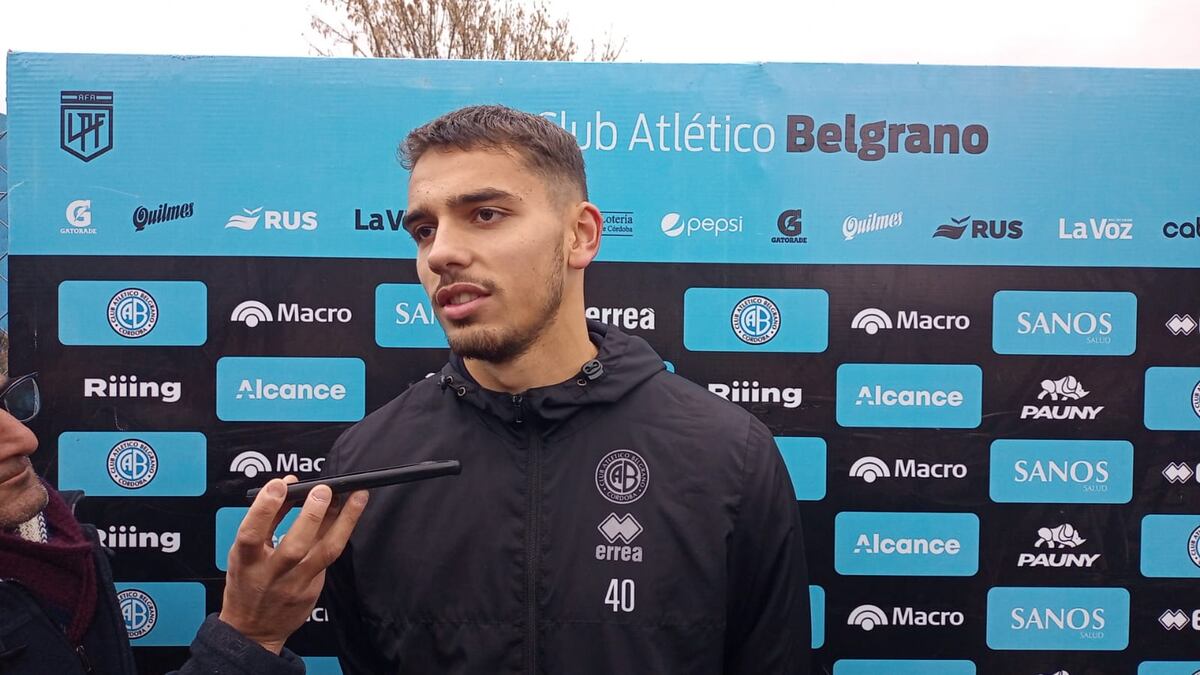 Matías Moreno: el debut en Belgrano, lo que le dijeron los referentes y la zaga que se viene en el Pirata