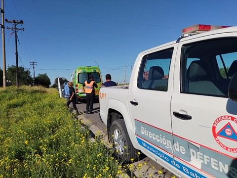 Buscan a un vehículo que se fugó de un accidente vial