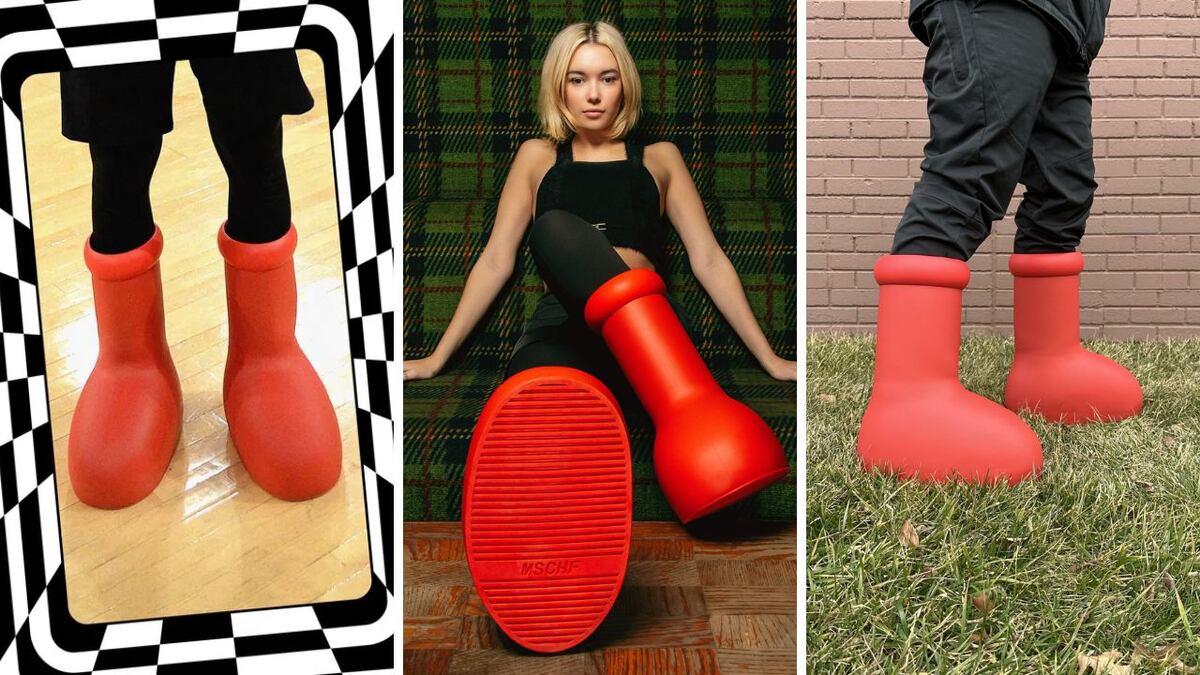 Big Boots Red: así son las botas virales de TikTok que cuestan más de 120 mil pesos