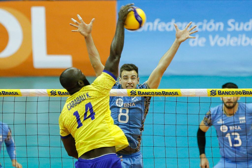 Sudamericano de vóley: la Selección Argentina le ganó 3-0 a Colombia en el debut