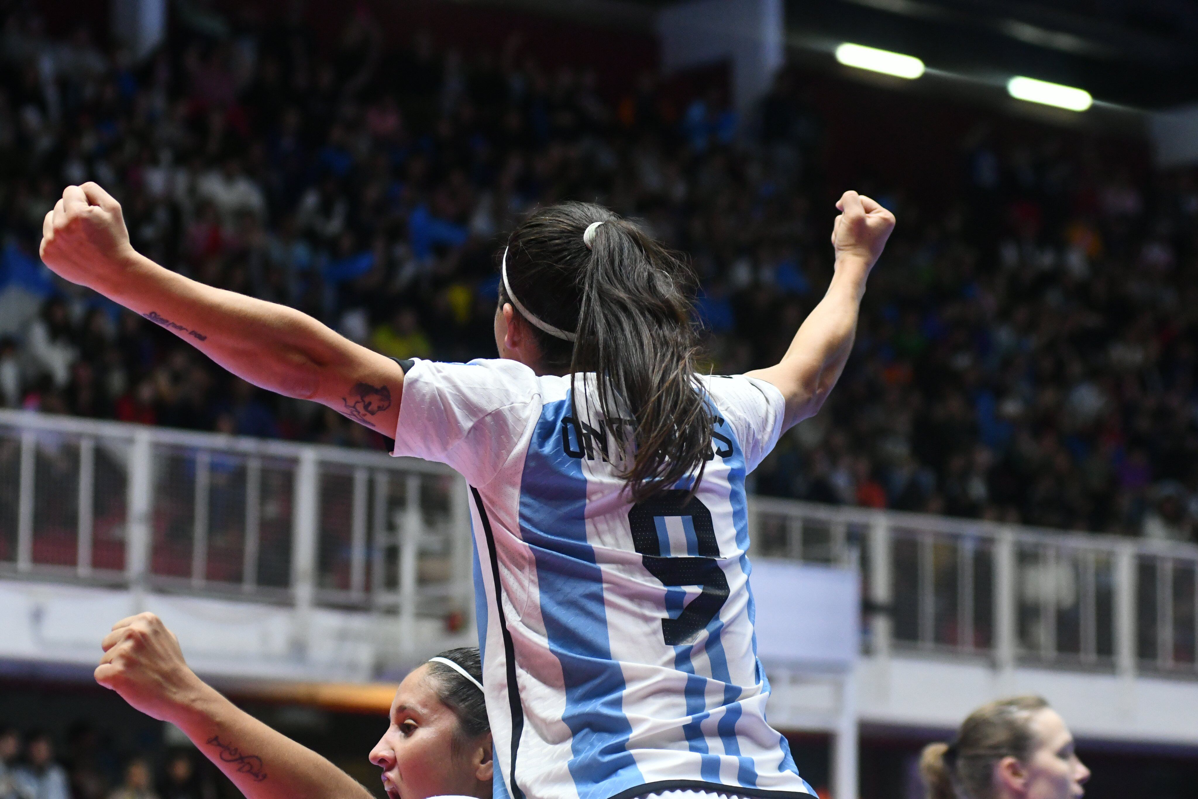 Selección femenina argetina de futsal en la Copa América (AFA)