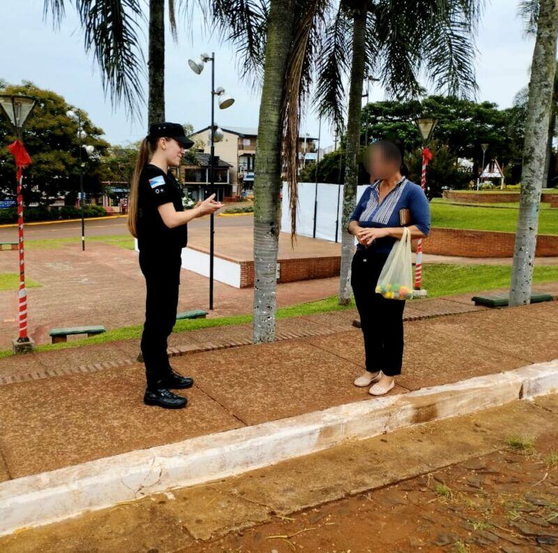 Realizan mega operativo policial en Misiones por Semana Santa.