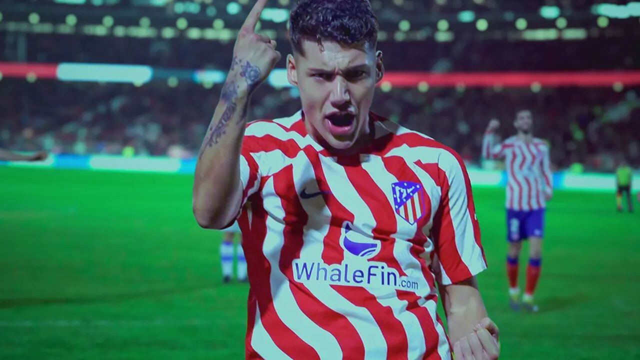 Diego es la pieza clave del Atlético del Madrid en la película.