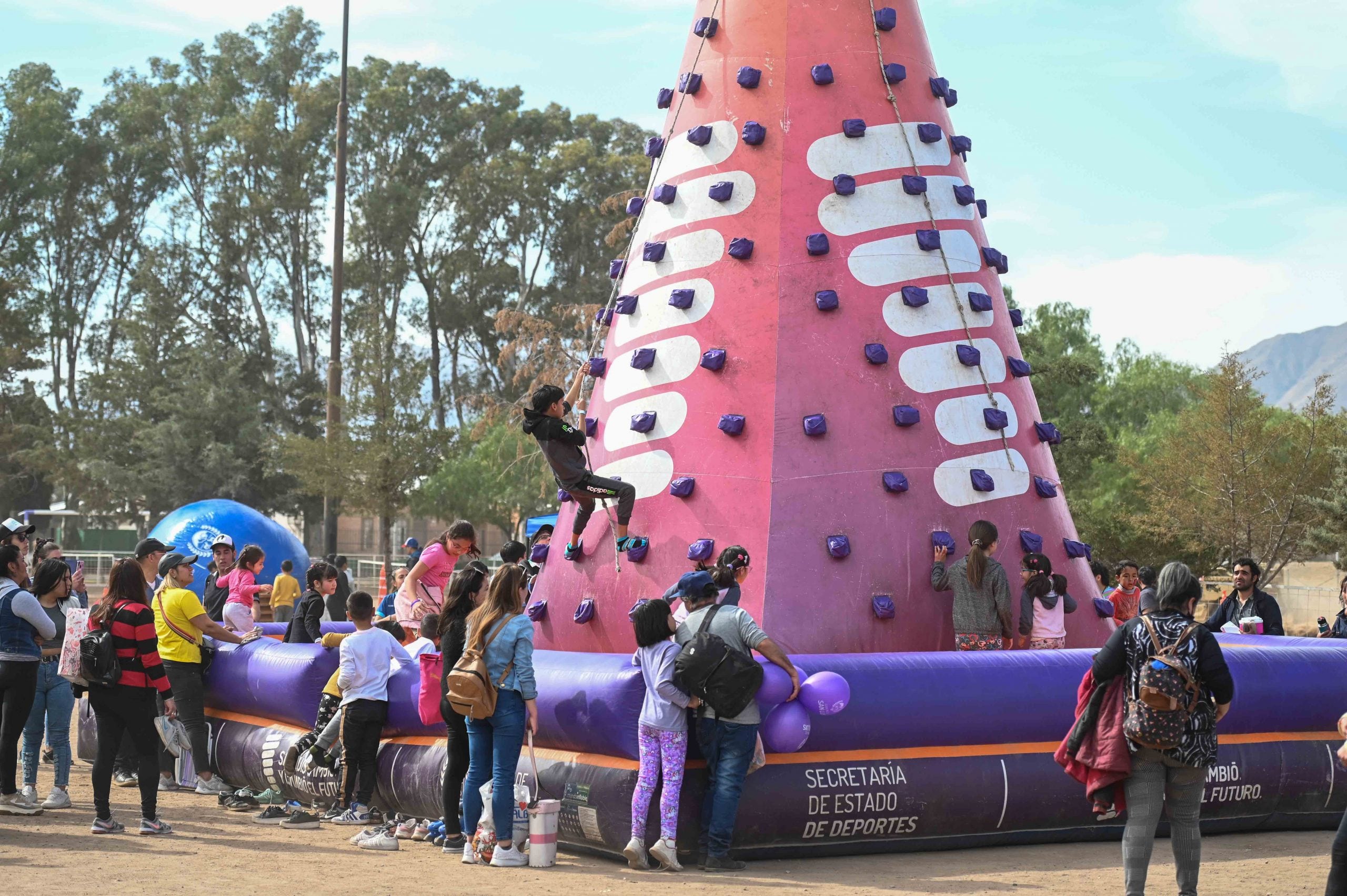 Festejos por el Día de las Infancias en el Parque de las Naciones de San Luis.