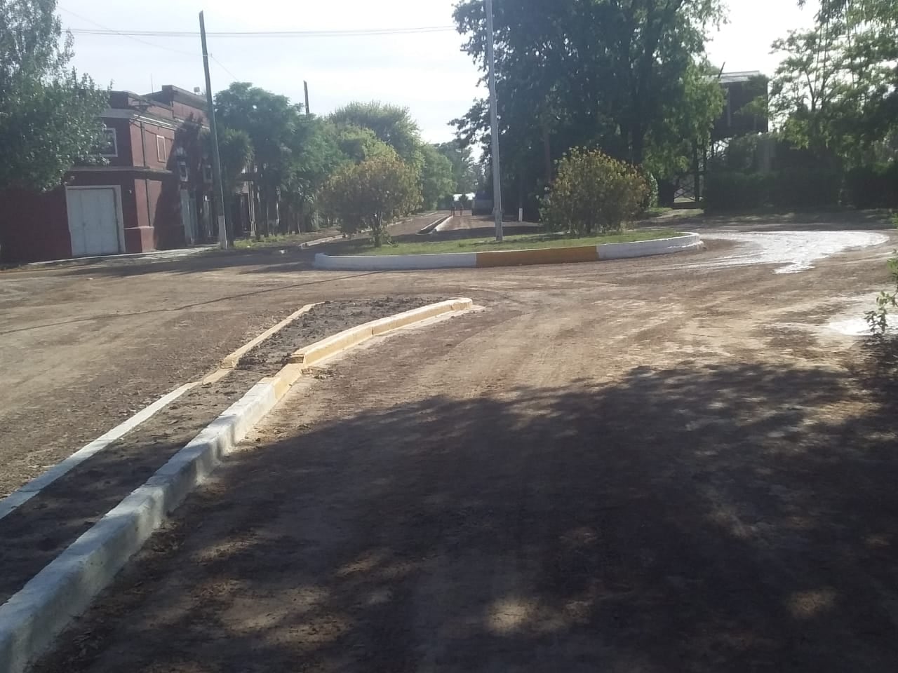 Finalizan obra sobre la avenida 25 de Mayo en Micaela Cascallares