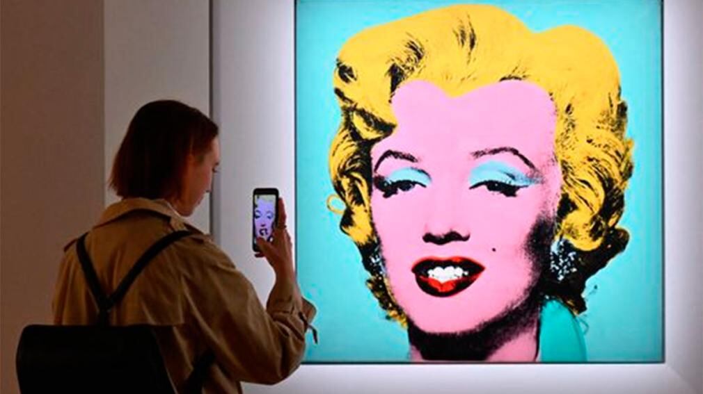 La obra de arte de Marilyn Monroe de Andy Warhol se convirtió en la segunda más cara de la historia