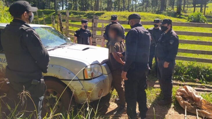 Finalmente, apresaron al trabajador rural que se encontraba prófugo . Policía de Misiones