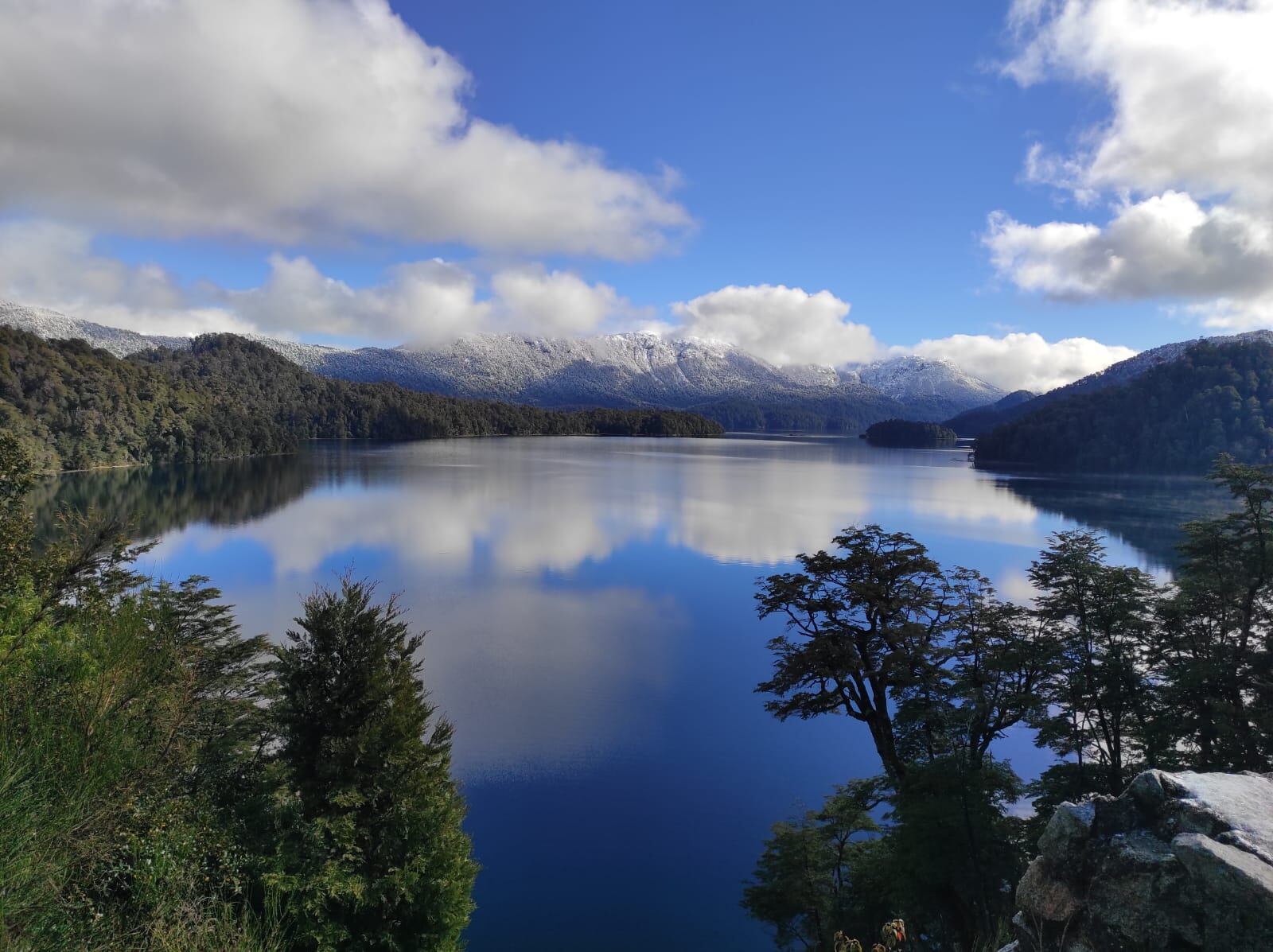 El Lago Espejo, una de las paradas de el Camino de los 7 lagos.