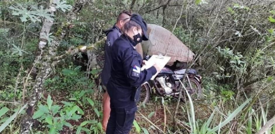 Recuperaron una motocicleta robada en Campo Ramón.