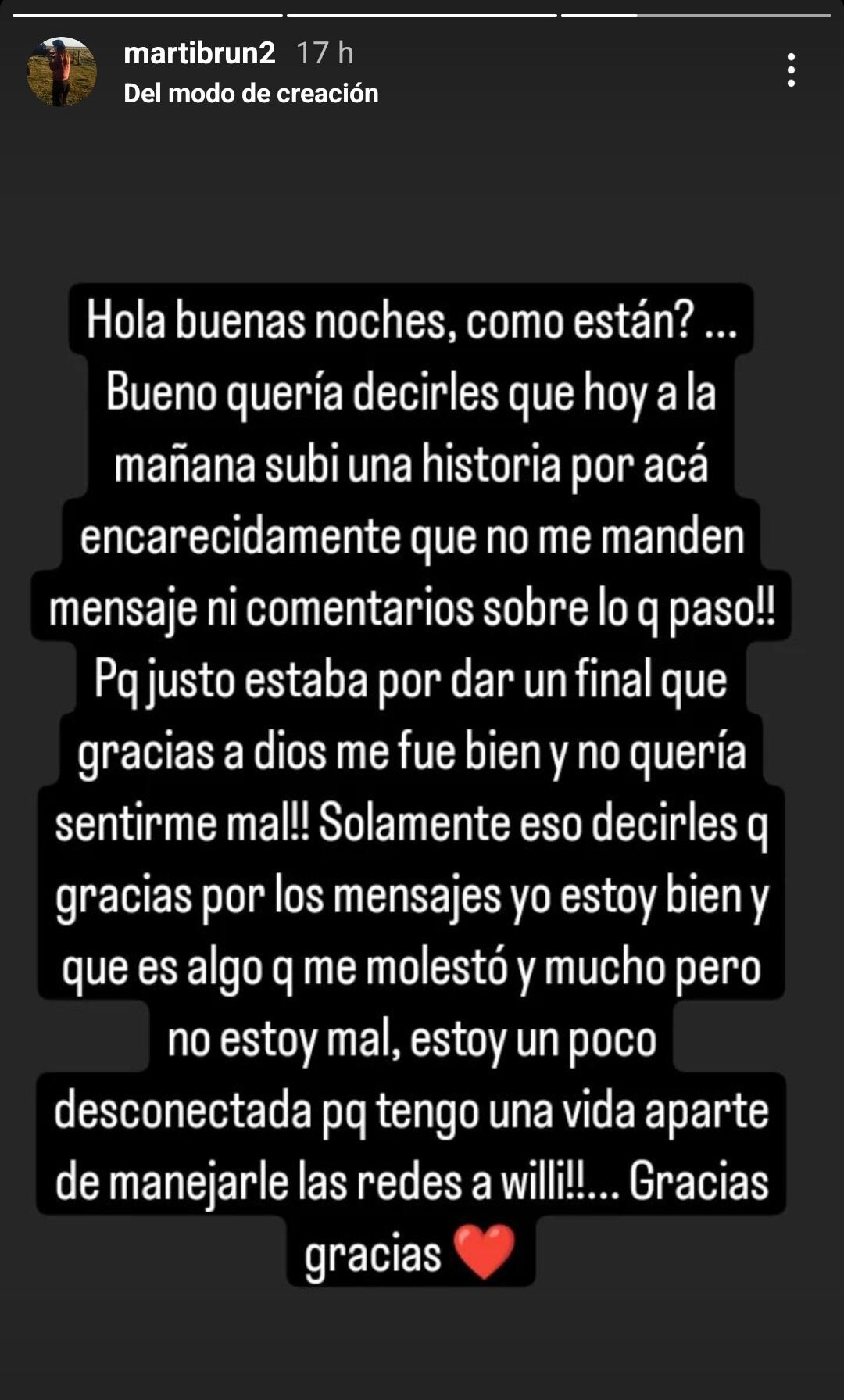 La reacción de la novia de Williams de Gran Hermano 2024 a su acercamiento con Catalina: “Me molestó y mucho”