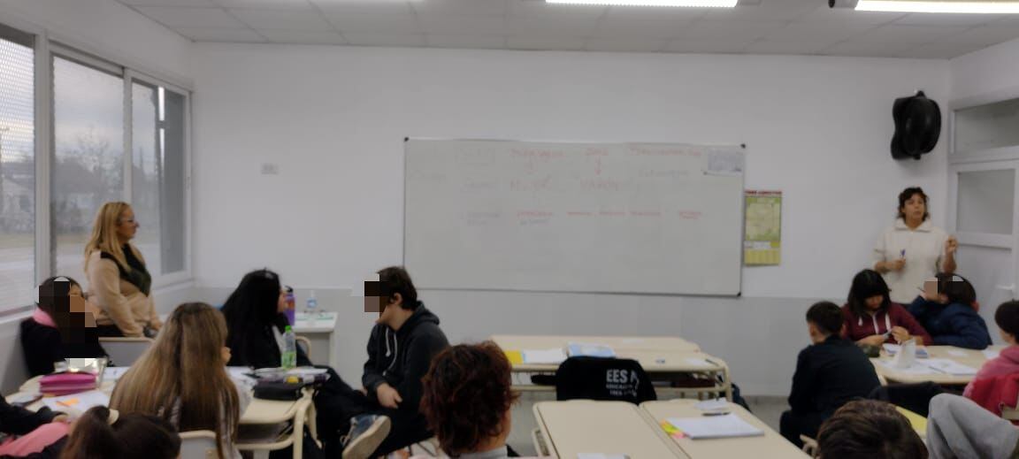 Ciclo de Adolescencias: Taller en Escuela Secundaria N° 9 de Tres Arroyos