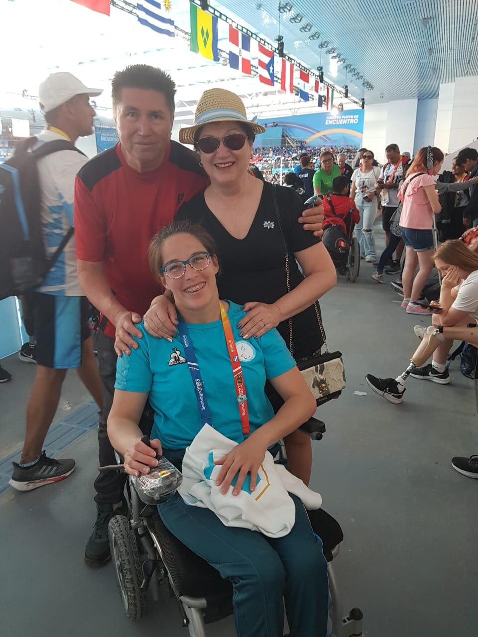 Elizabeth Noriega Natación Adaptada Arroyito Argentina