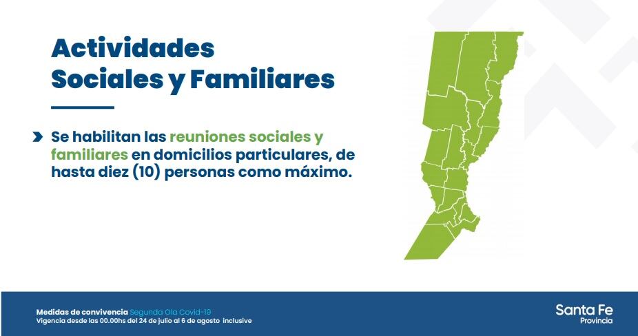 Reuniones familiares en Santa Fe