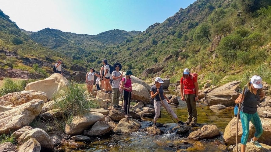 Camino al Salto de la Negra Libre, San Luis.