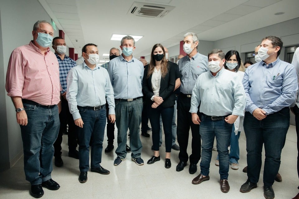 El Gobernador de Misiones encabezó la inauguración de la Unidad de Terapia Intensiva del Hospital SAMIC de Oberá