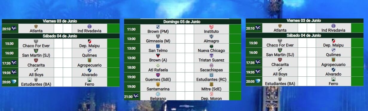 Primera Nacional: fecha 18.