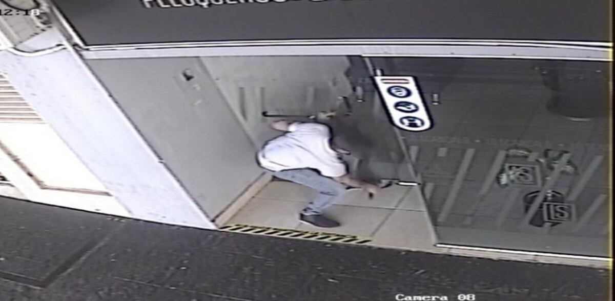 Terminó detenido por estar involucrado en un robo modalidad “barretero”