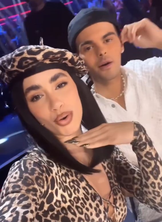 Ultra escote y animal print: Lali Espósito se llevó todas las miradas con un outfit infartante en Factor X España