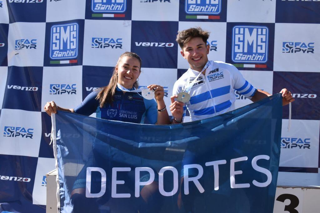 Ciclismo de pista. Juveniles de San Luis