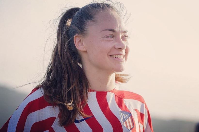 Estefanía Banini en el Atlético de Madrid