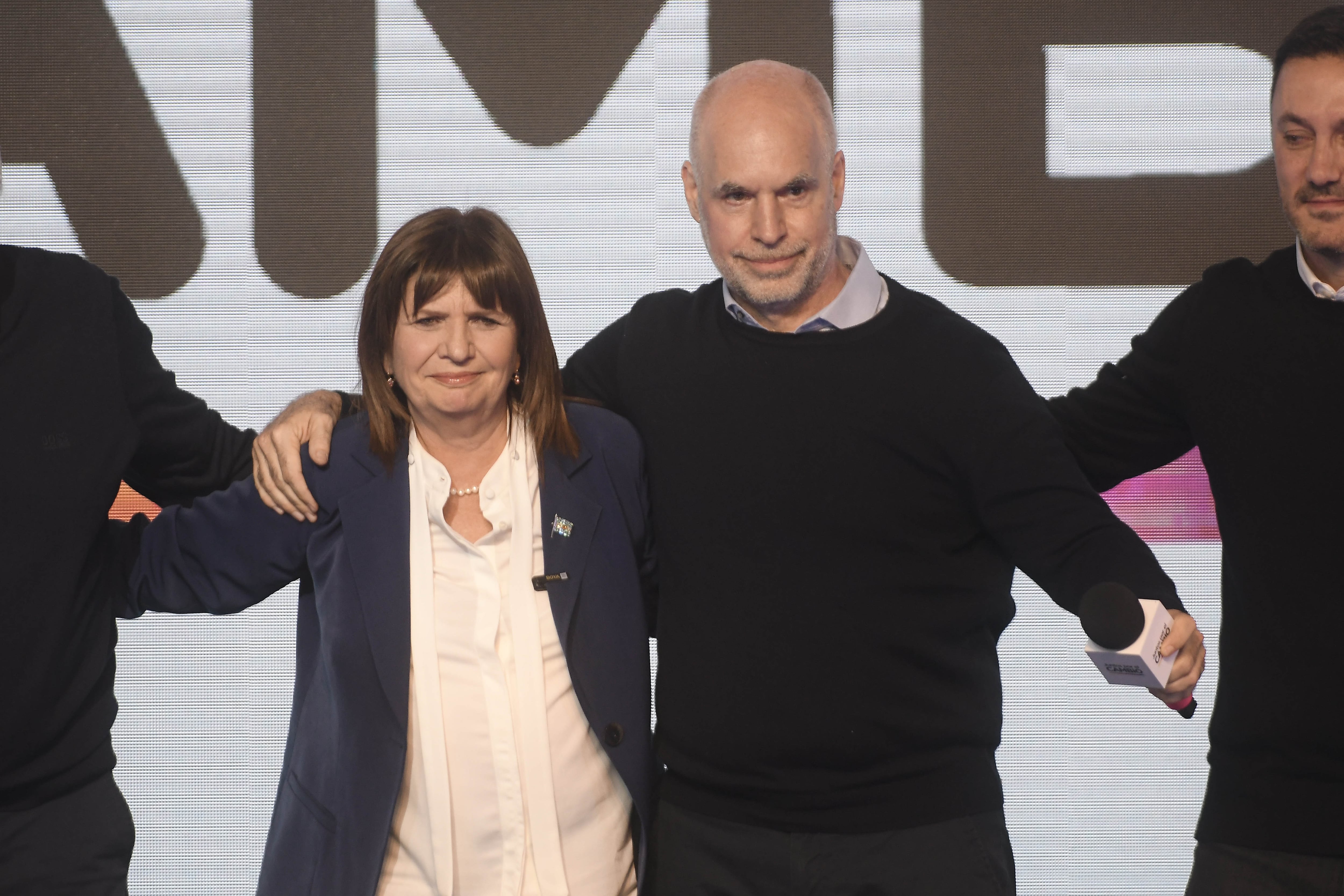 Paso 2023 elecciones Bunker de Juntos por el cambio 
Patricia Bullrich
Gerardo Morales
Horacio Rodriguez Larreta
Mauricio Macri
Jorge Macri
Luis Petri 
Foto Federico Lopez Claro