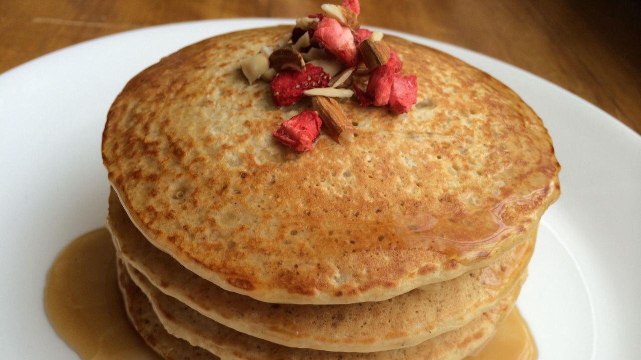 Panqueques de avena sin azúcar, sumamente saludables y fáciles de hacer