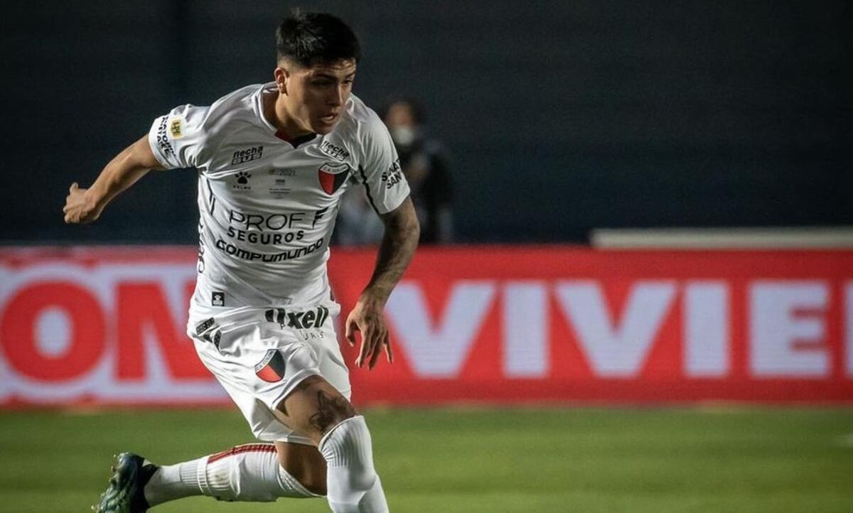 Facundo Farías se contagió coronavirus en Colón y no jugará ante Racing