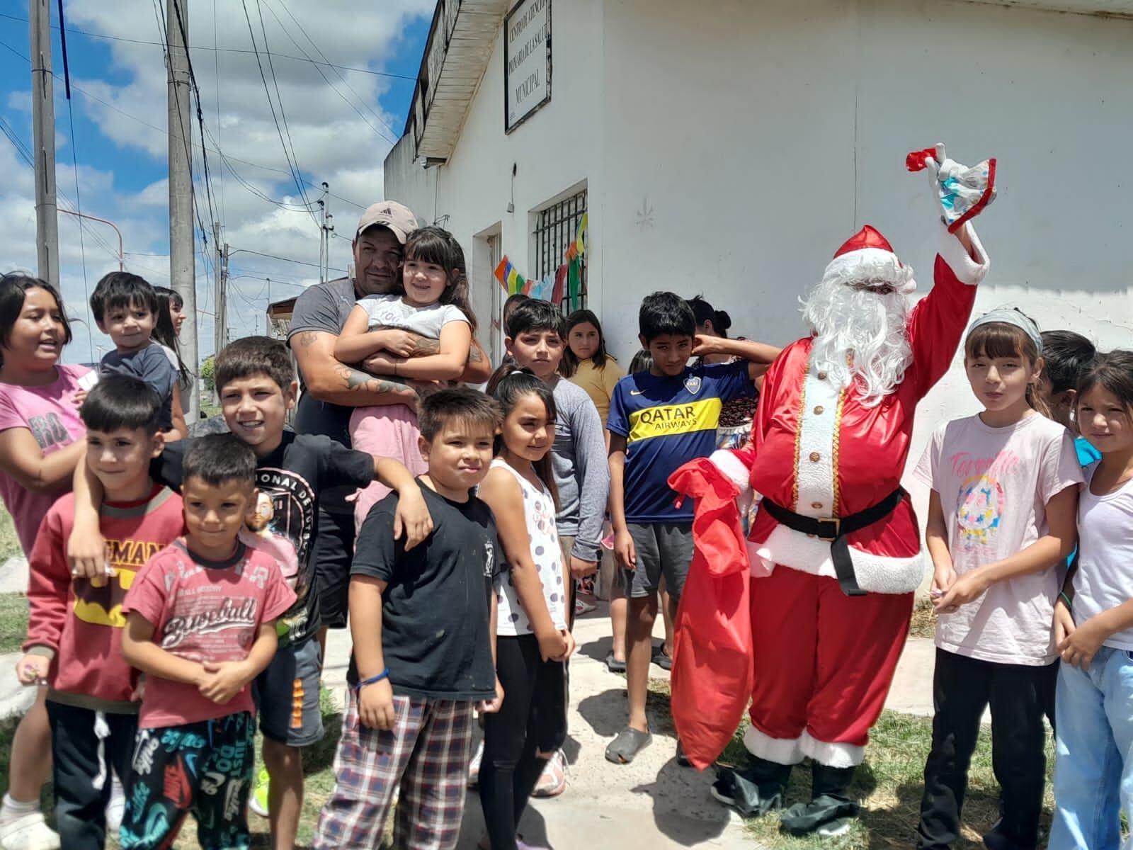 Papá Noel visitó los Caps de Tres Arroyos