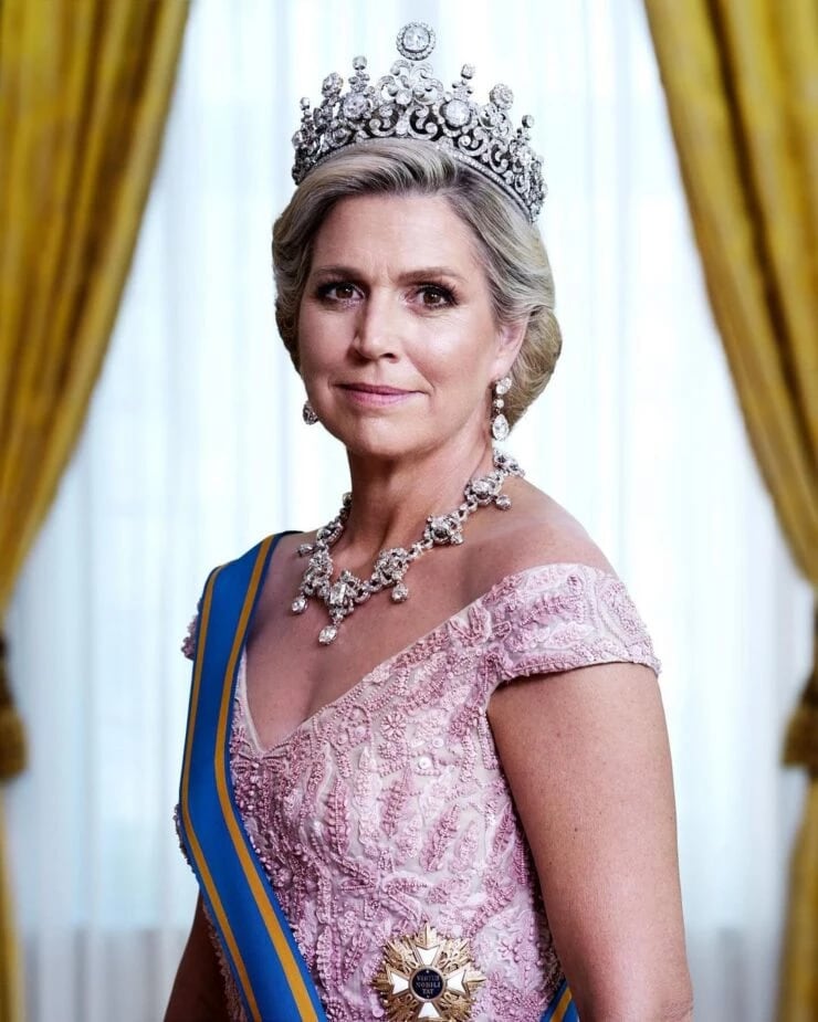 El look de Máxima Zorreguieta en una foto oficial