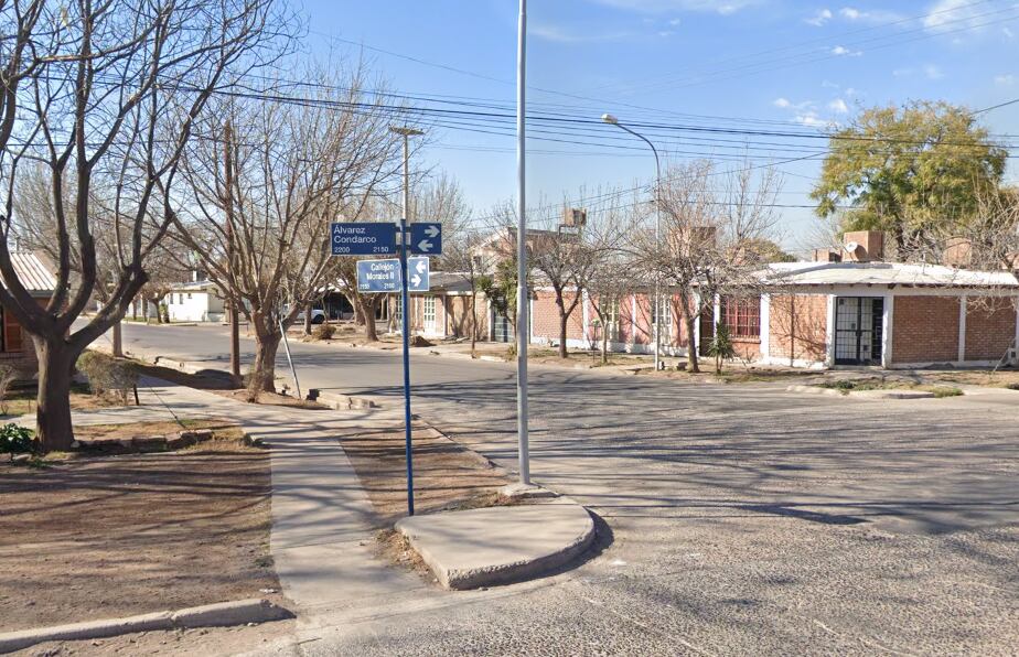 Festejaban un cumpleaños en un bar de Las Heras, discutieron e intercambiaron botellazos y puñaladas. Foto: Google Maps.