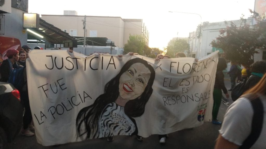 Pintadas en el Encuentro Nacional de Mujeres de San Luis