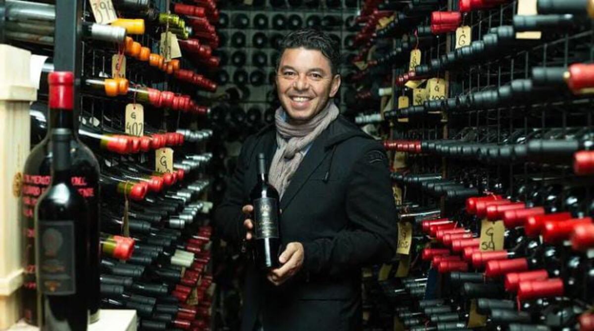 Marcelo Gallardo presentó su vino de alta gama creado en Mendoza