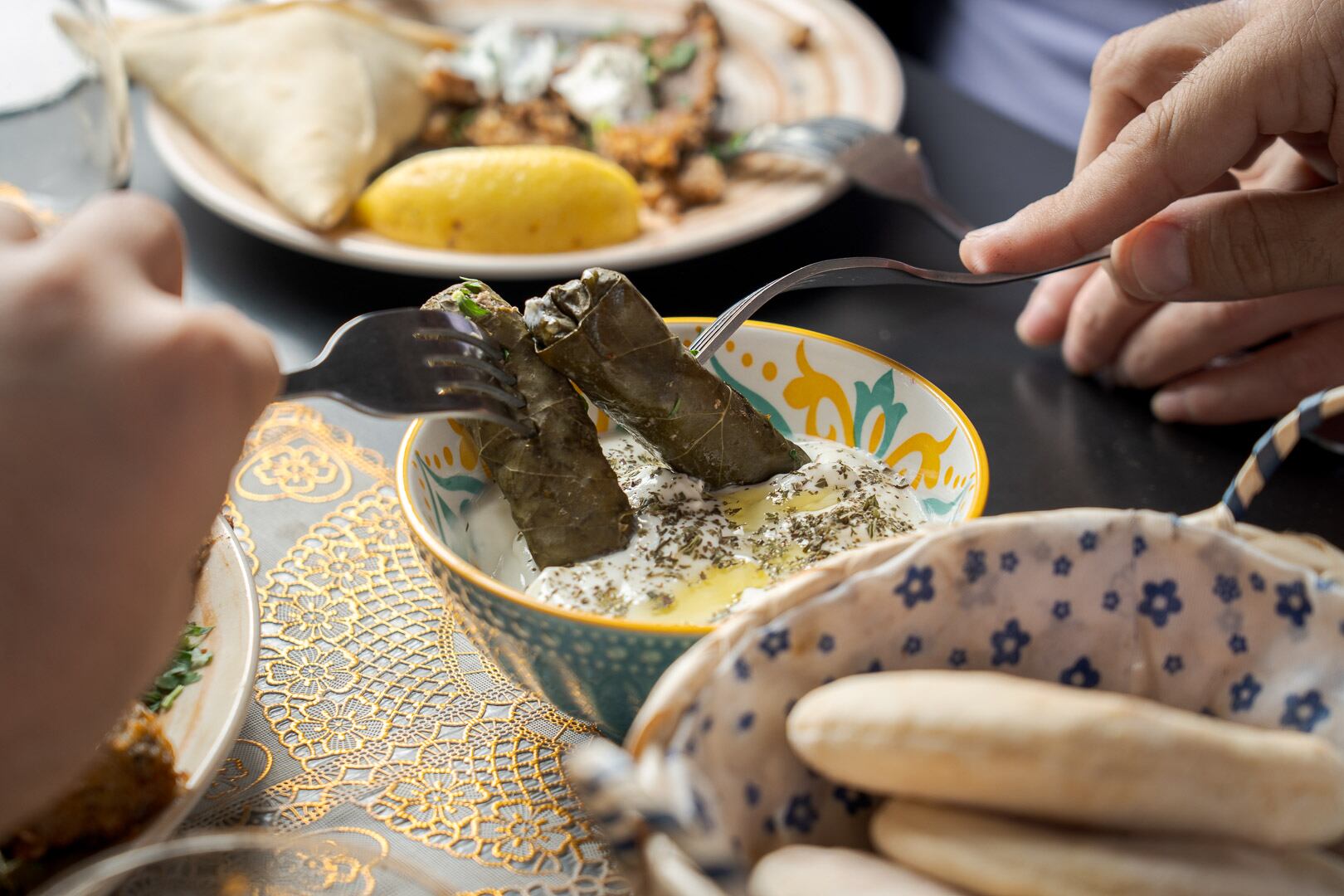 Picada árabe, en la Semana de la cocina étnica (Gentileza).