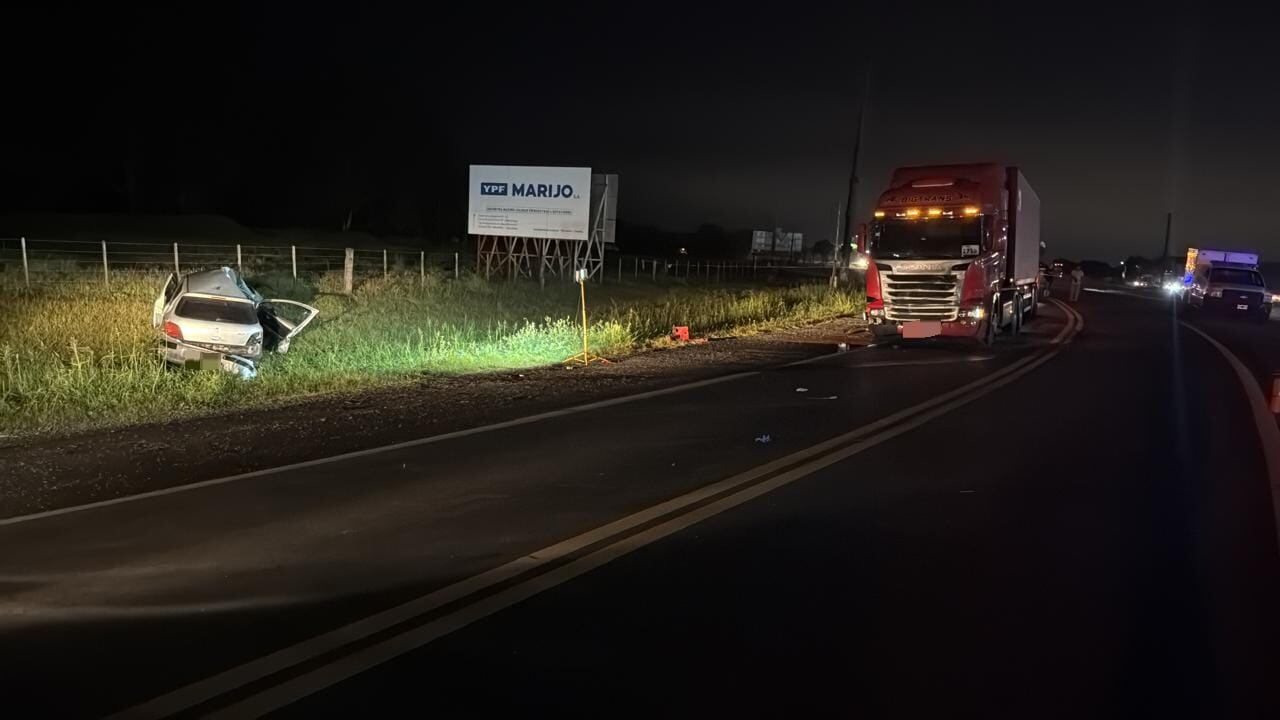 La zona del siniestro al sur de Córdoba.