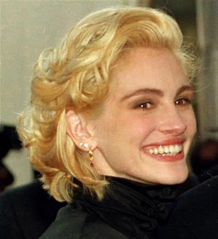 Julia Roberts cuando tenía 23 años.