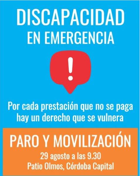 Prestadores de salud reclaman en el centro. (Captura de pantalla)