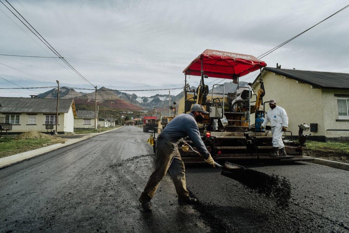 Pavimentación: finaliza la obra de la calle Granannielo en el Barrio Brown