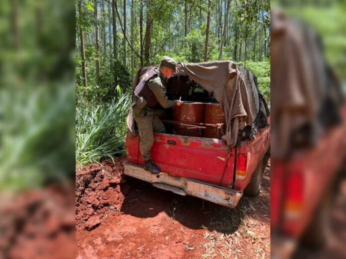 Gendarmería incautó combustible de contrabando en Eldorado
