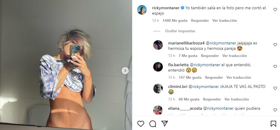 El picante comentario de Ricky Montaner a Stefi Roitman.