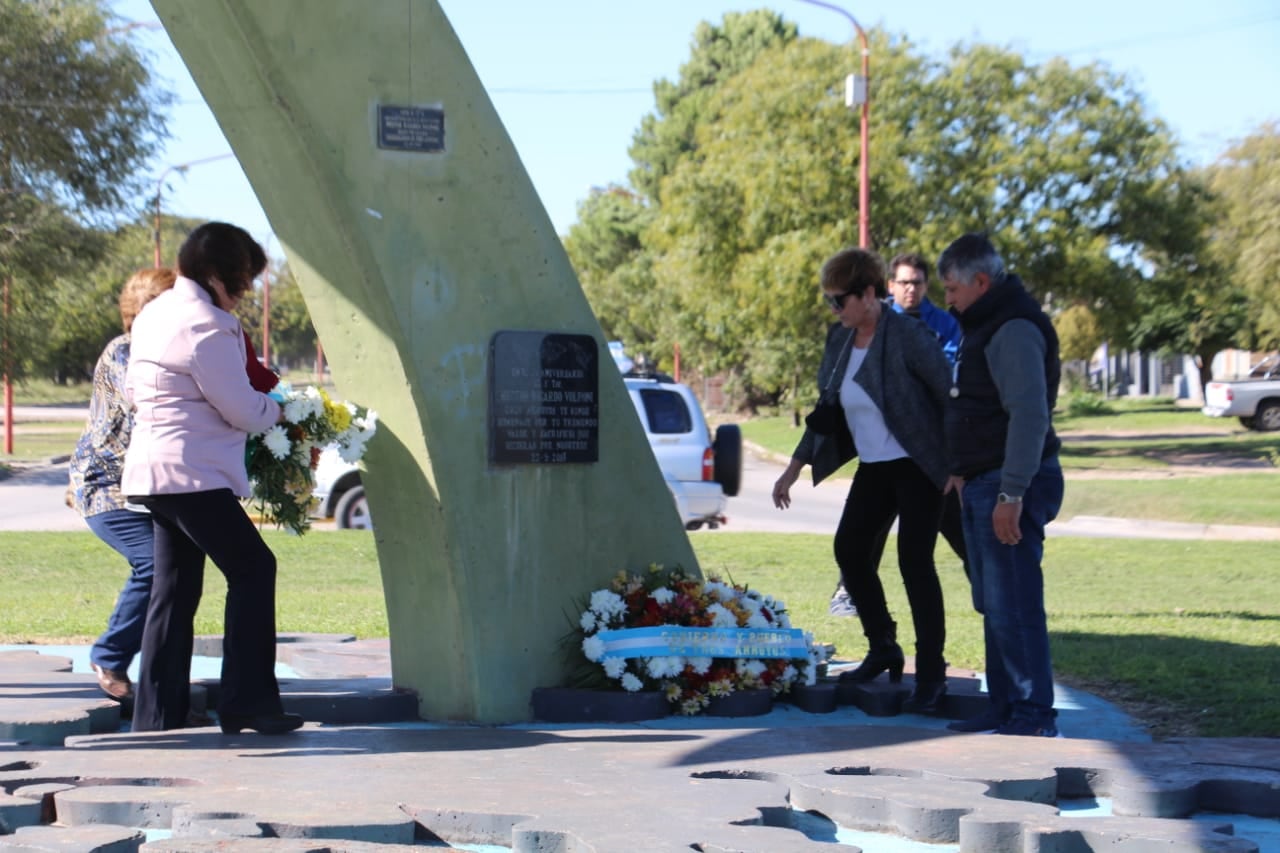 Acto Oficial por el 40º aniversario de la guerra de Malvinas, Tres Arroyos