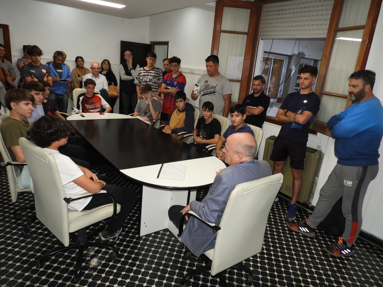 Uset recibió a la Selección U15 de Punta Alta que fue subcampeona en el Torneo Cuna de Campeones.