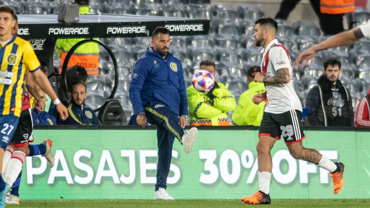 Tevez dirigió 26 partidos y obtuvo casi el 40 % de los puntos en disputa.