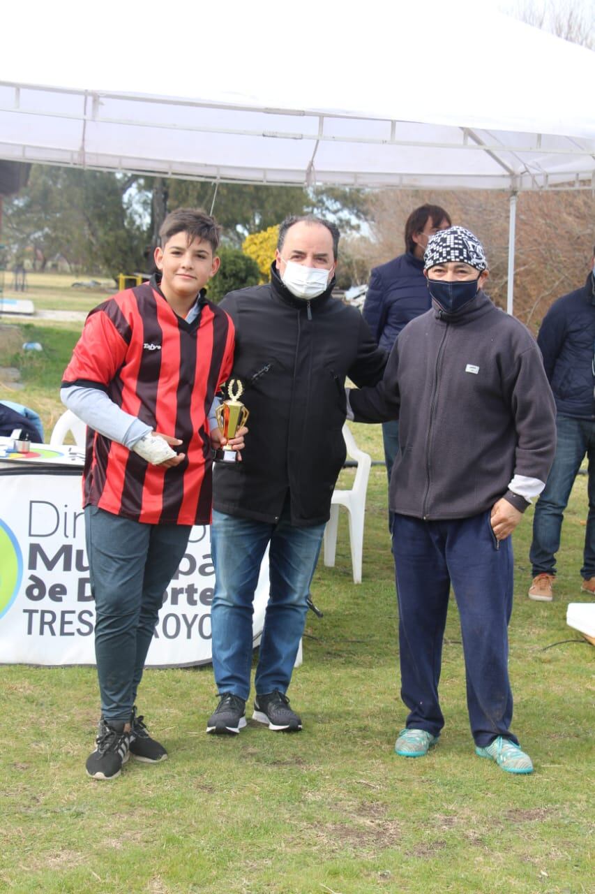 Encuentro barrial de fútbol infantil