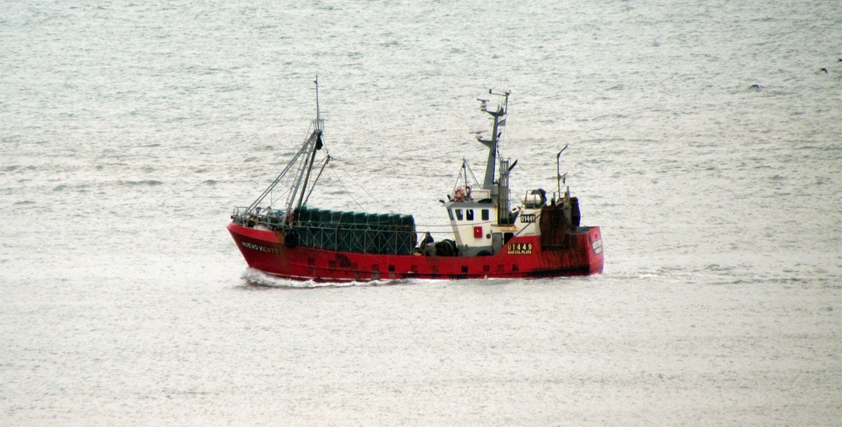 La búsqueda se hace cerca de Puerto Madryn.