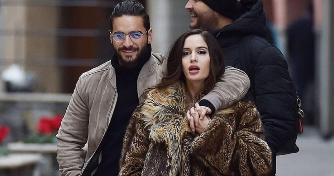 Maluma y Natalia Barulich cuando estaban en pareja. (Instagram)